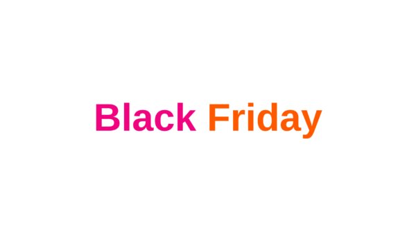 Unser Black Friday ist pink-orange, 20 Jahre EK-Rabatt, neues Studio, Power-Sessions