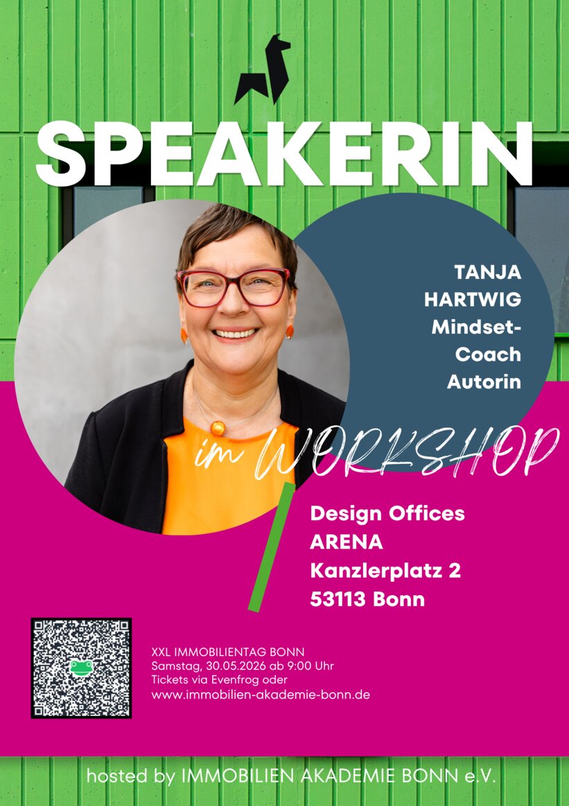 Ankündigung: Tanja Hartwig als Speakerin beim XXL Immobilientag Bonn